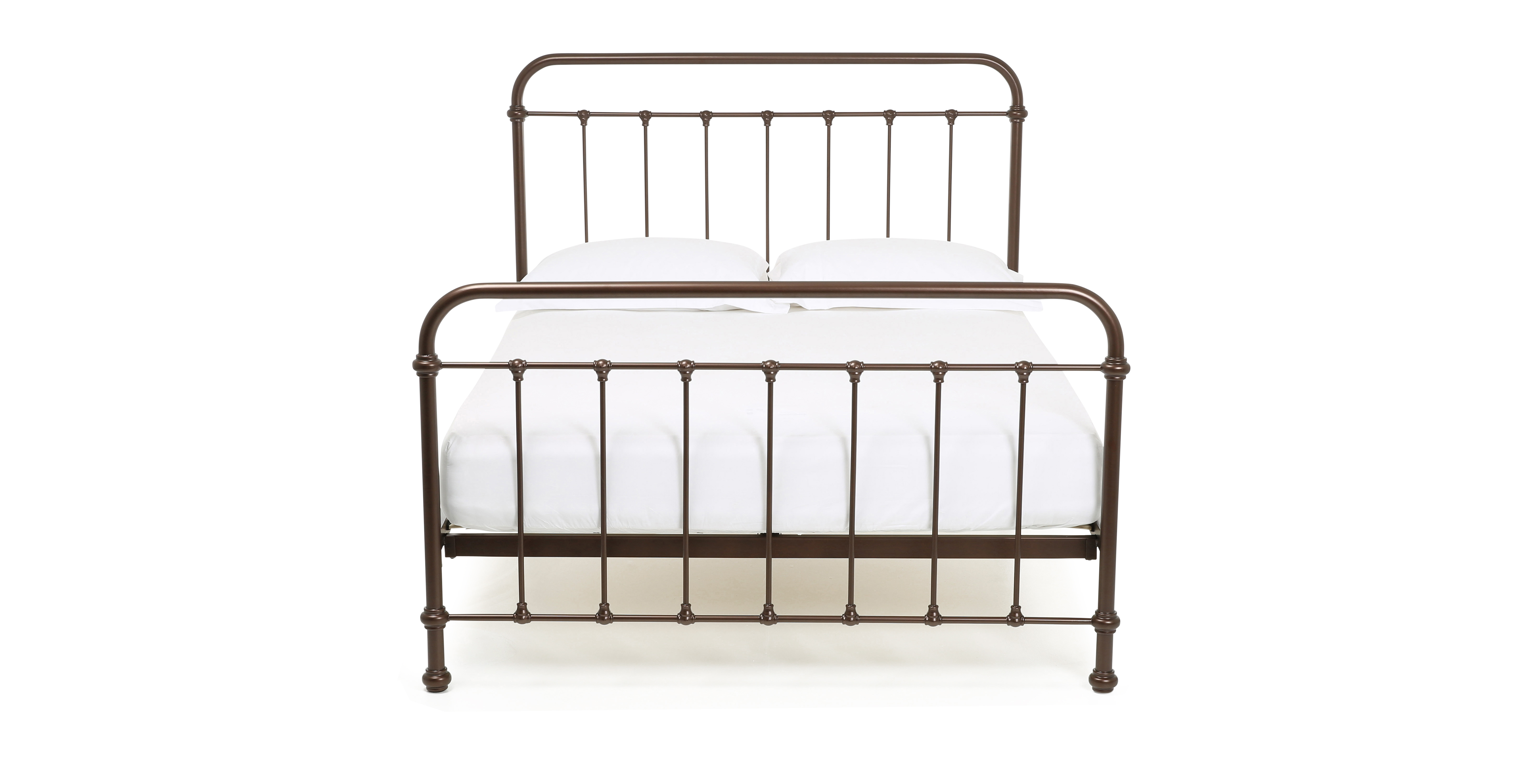 Oliver Bed Single, Small Double, Double & King Size Feather & Black