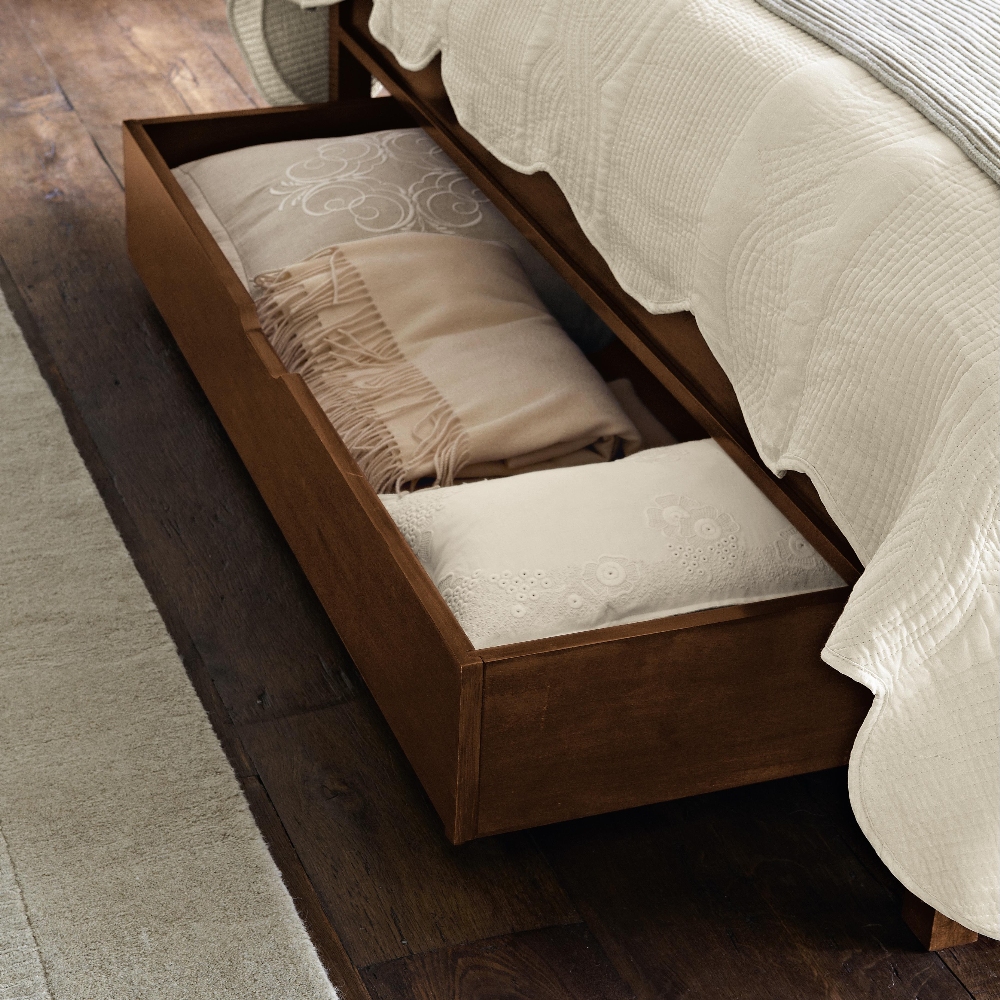 Underbed Storage Drawers Feather & Black