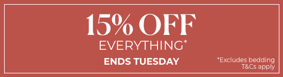 15% Off Everything | Ends Tuesday