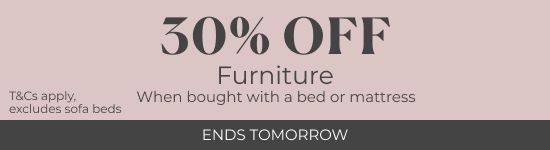 30% off furniture wbw bed or mattress | ends tomorrow