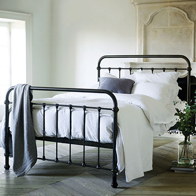 Metal Beds For Sale Wrought Iron Bed Feather Black