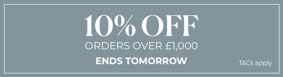 10% Off Orders Over £1,000 Ends In...