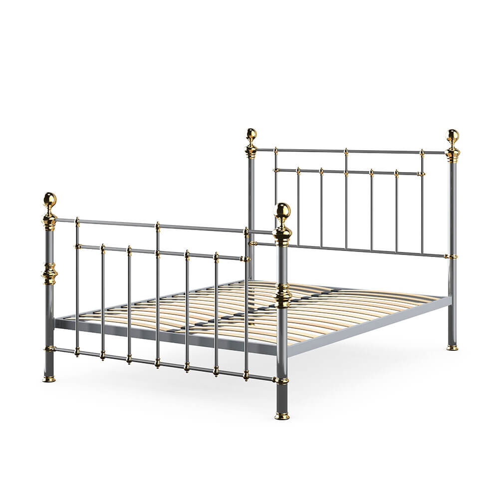 Beaumont Bed Feather & Black