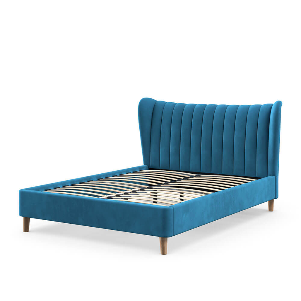 Bethany Bed Feather & Black