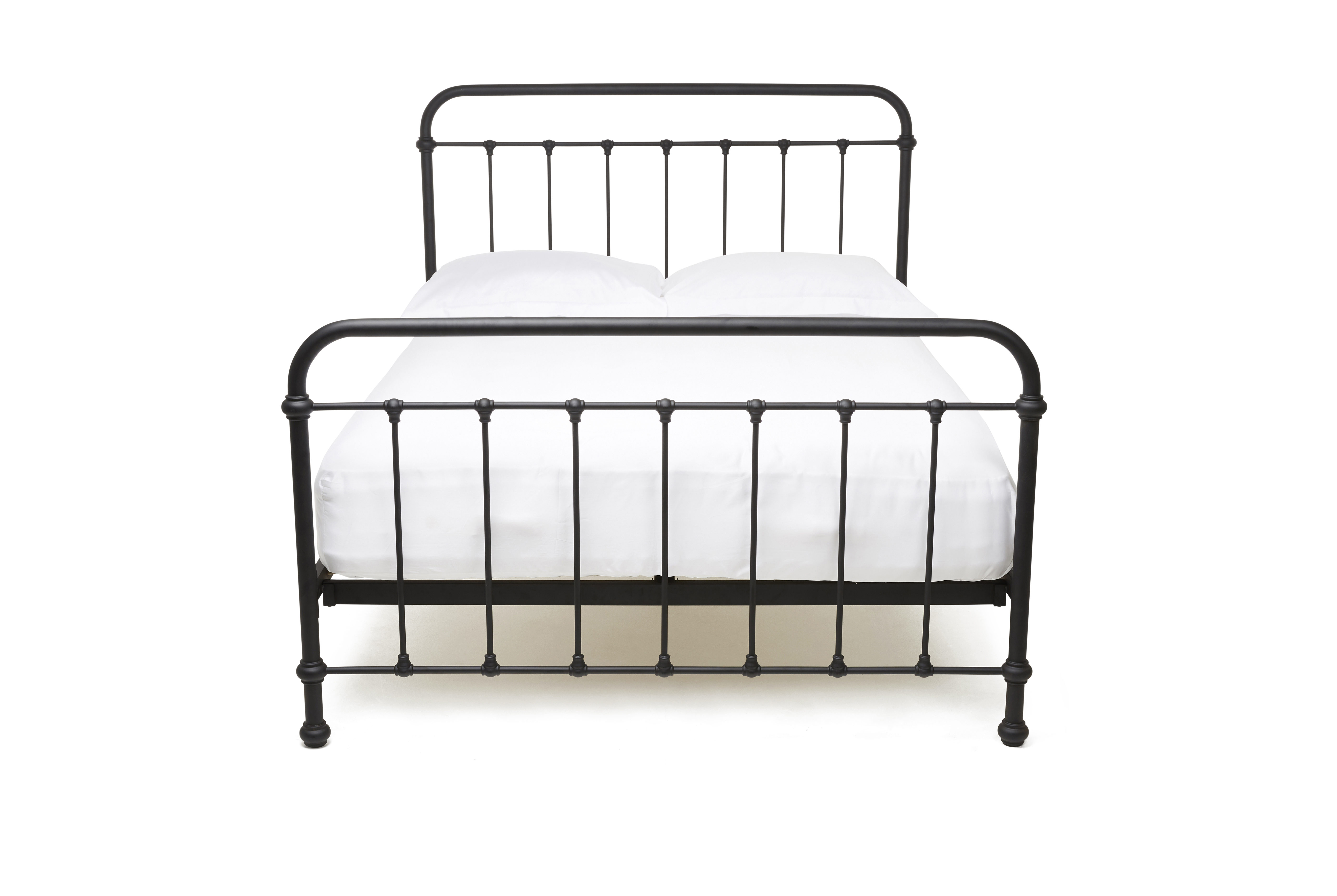 Oliver Bed Single, Small Double, Double & King Size Feather & Black