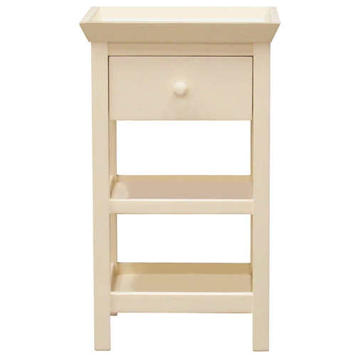 Olivia 7 Drawer Chest Feather & Black