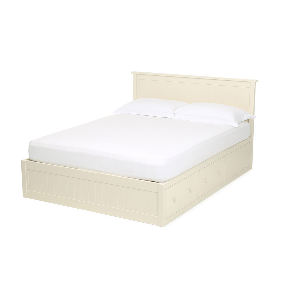 Olivia Storage Bed Feather Black
