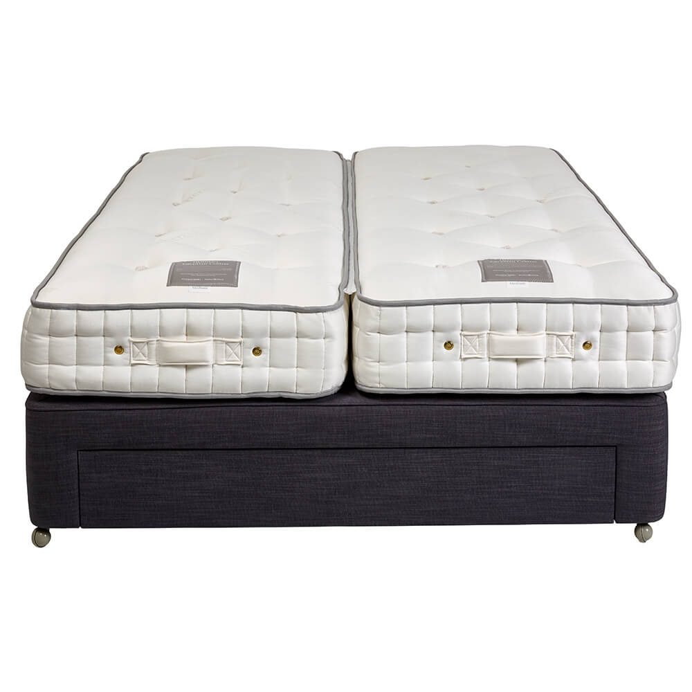 Thornton British Wool Zip & Link Mattress Feather & Black