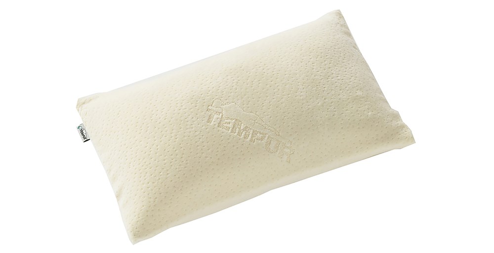 Tempur Traditional Travel Pillow Feather & Black